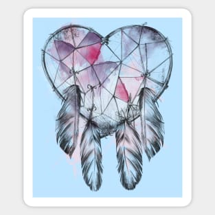 Heart Dreamcatcher Sticker